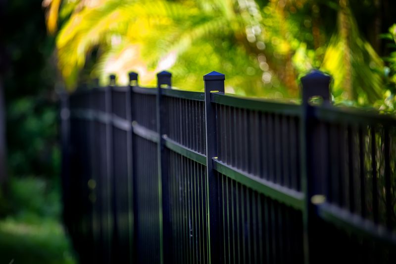 Modern Metal Fence