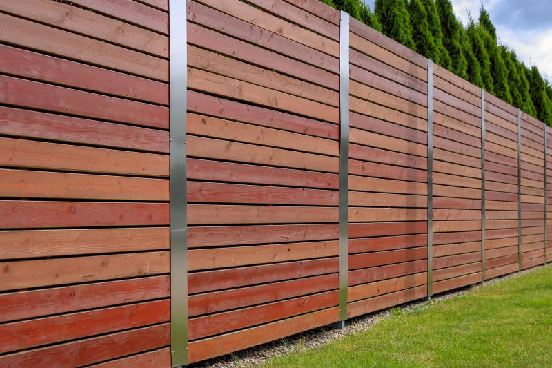 Solid Board Fence Installation