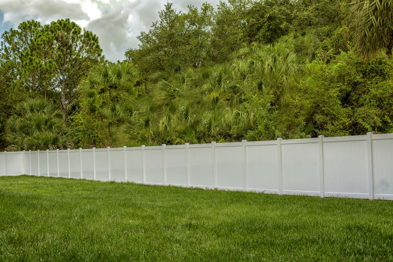Solid Vinyl Fence Installation